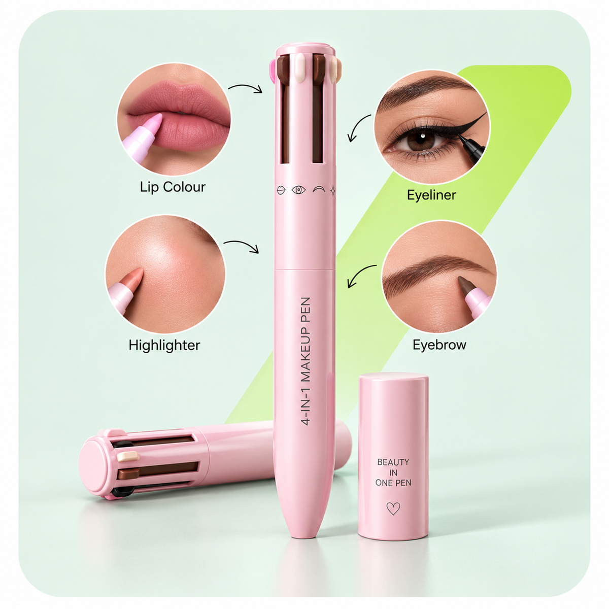 Touch Up 4-in-1 Makeup Pen (Multicolor)