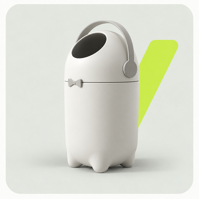 Baby Diaper Disposal Bin